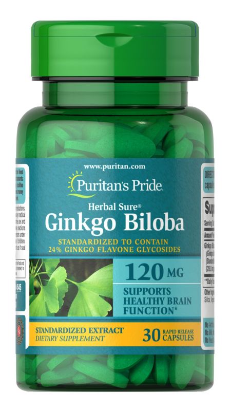 Ginkgo Biloba 120mg - 30caps