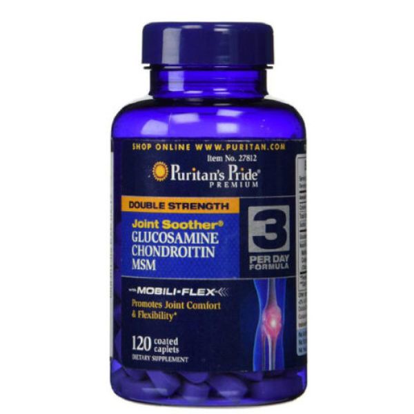 Glucosamine Chondroitin MSM Double Strength - 60 Caplets