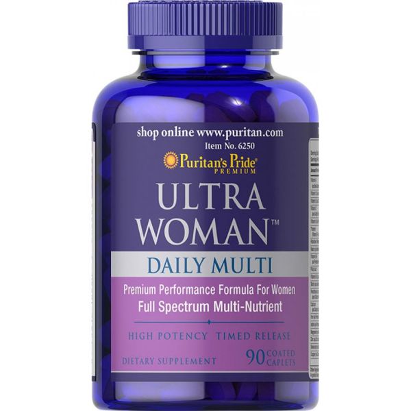 Ultra Woman™ Daily Multi Iron Free Timed Release - 90caps