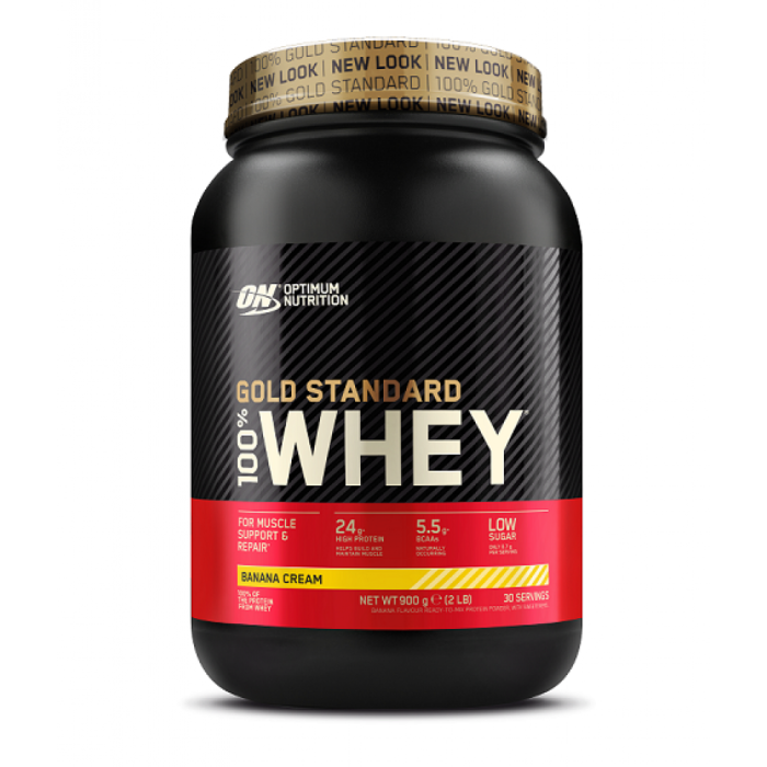 Gold Standard 100% Whey - 908g Strawberry Banana