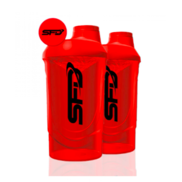 Shaker - 600ml Fire Read