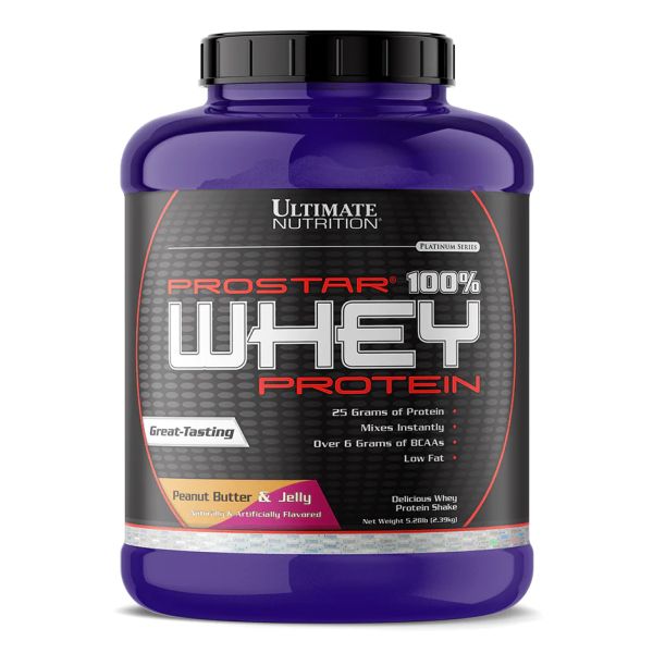 Prostar Whey 5.28lb - 2390g Peanut Butter & Jelly