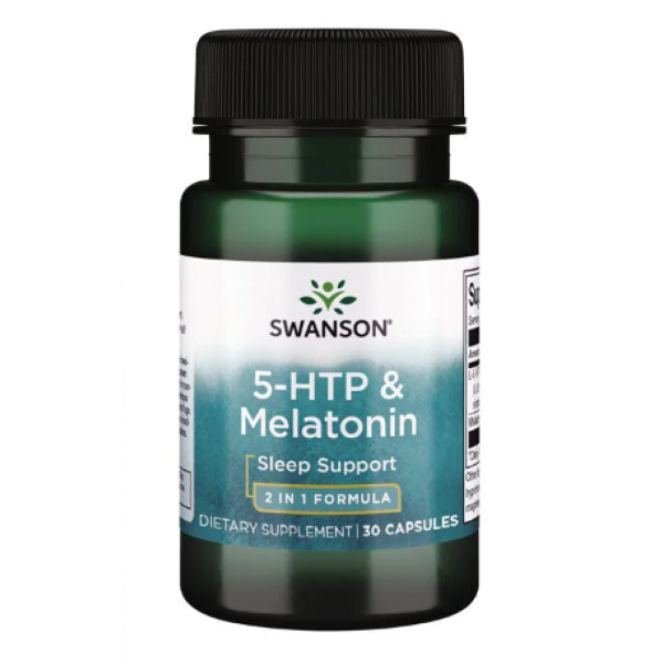 Ultra 5-HTP Melatonin - 30 veg caps