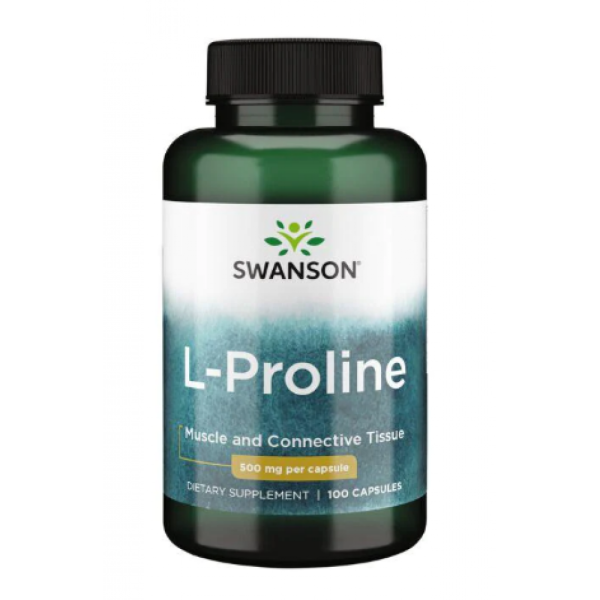 L-Proline 500mg -100 caps