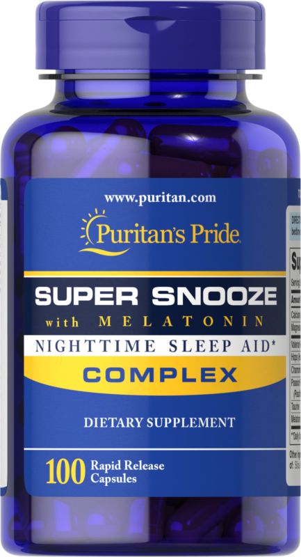Super Snooze with Melatonin - 100 Capsules