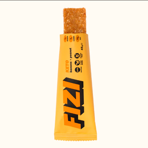KETO Protein Bar - 10x45g Banana + Peanut