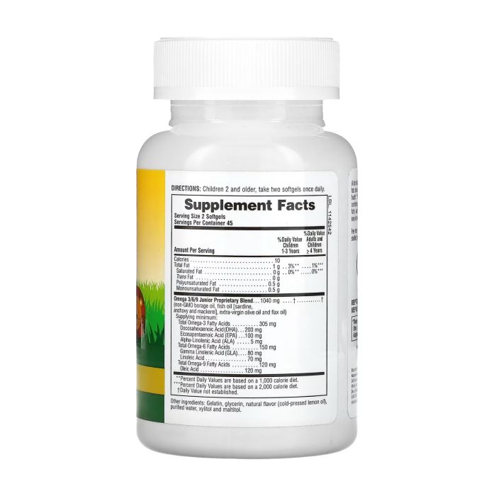 Animal Parade 3/6/9 Junior - 90 softgels