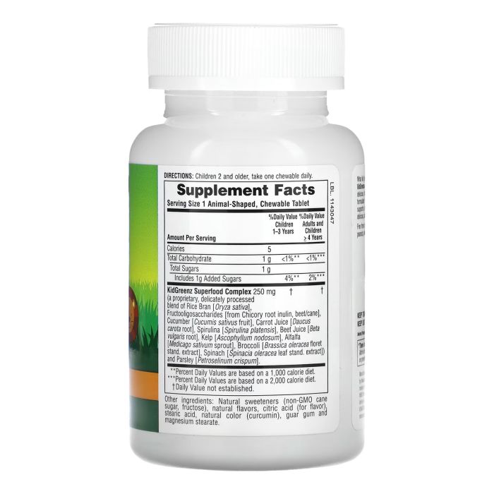 Animal Parade KidGreenz – 90 tabs Tropical Fruit