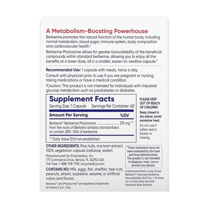 Berberine Phytosome - 60 caps