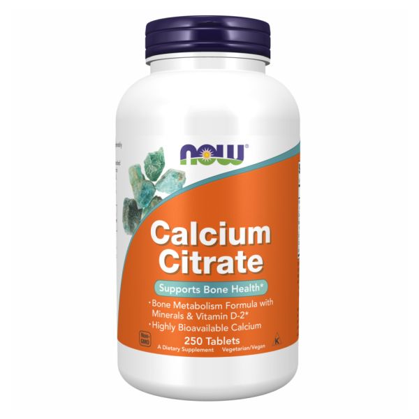 Calcium Citrate W/Min - 250 tabs