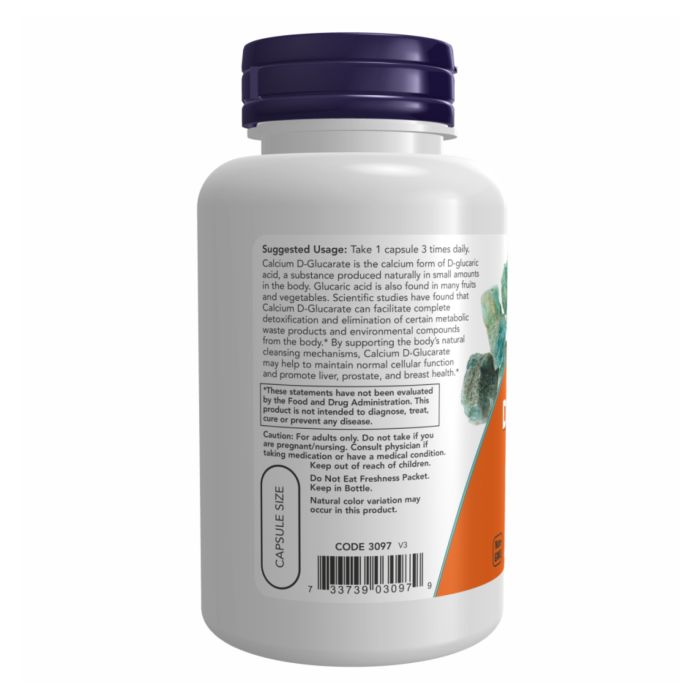 Calcium D-Glucarate 500mg - 90 vcaps