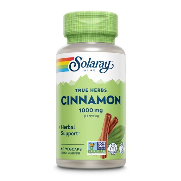 Cinnamon Bark 1000mg (2 serv. of 500mg) - 60 vcaps