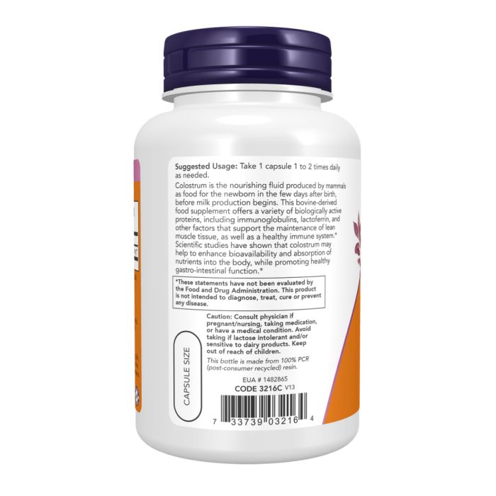 Colostrum 500mg - 120 vcaps