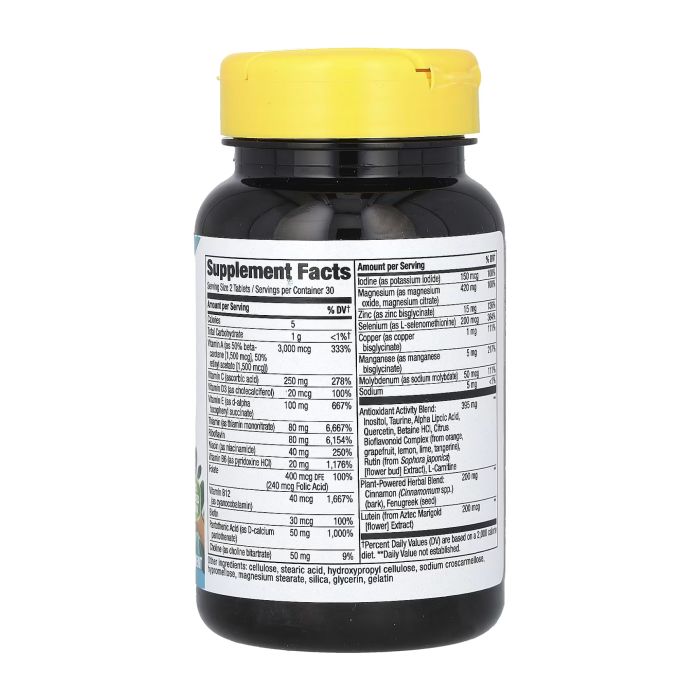 Completia Diabetic (Iron-Free) - 60 tabs