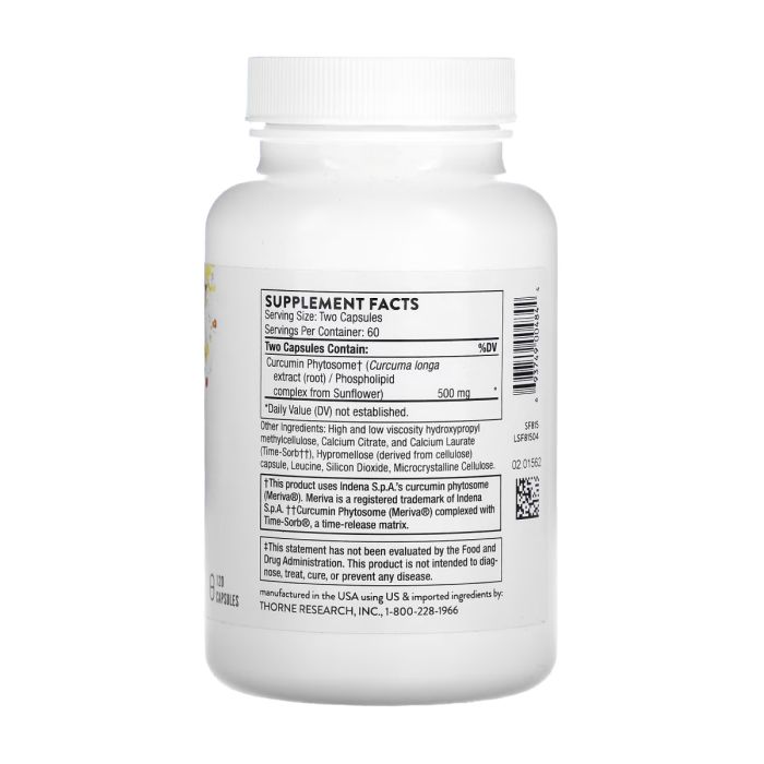 Curcumin Phytosome - 120 caps