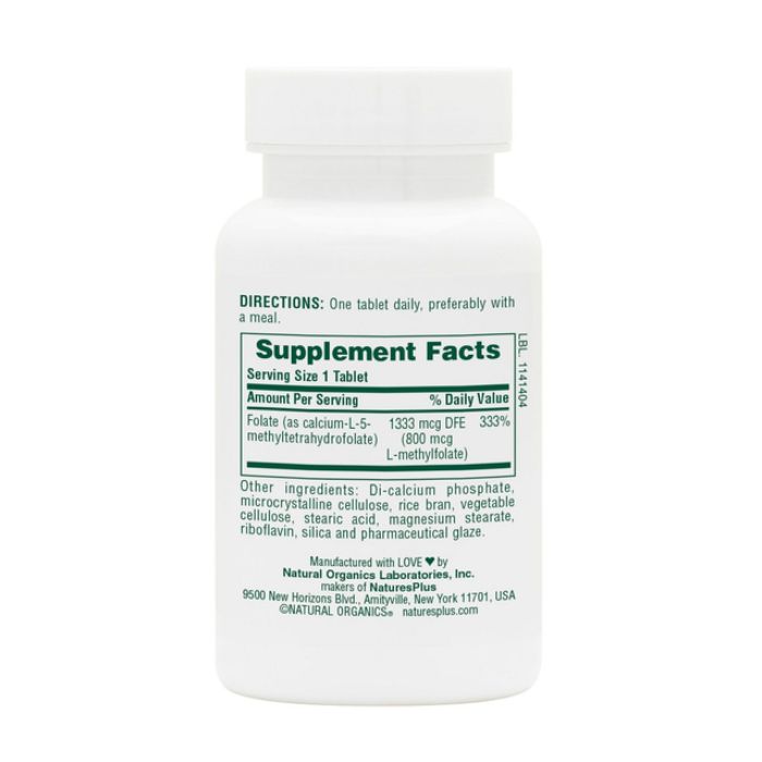 Folic Acid 800mcg - 90 tabs