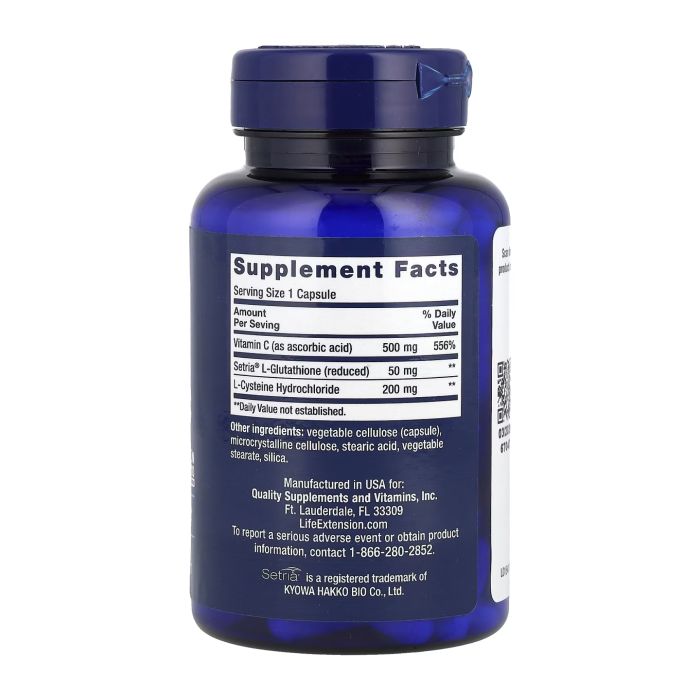 Glutathione Cysteine & C - 100 caps