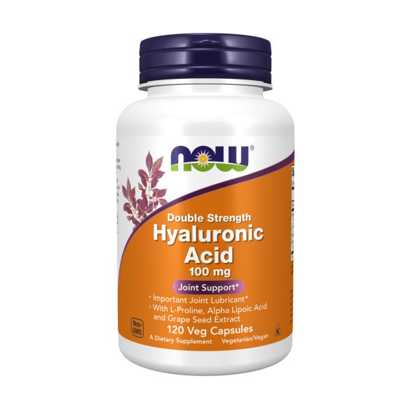 Hyaluronic Acid Double Strength 100 mg - 120 vcaps