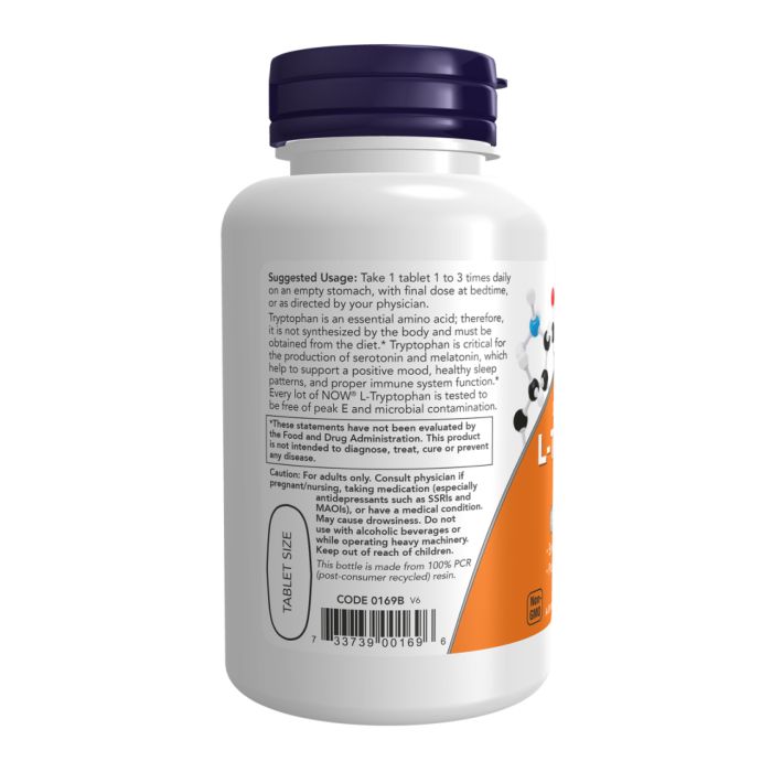 L-Tryptophan Double Strength 1000mg - 60 tabs