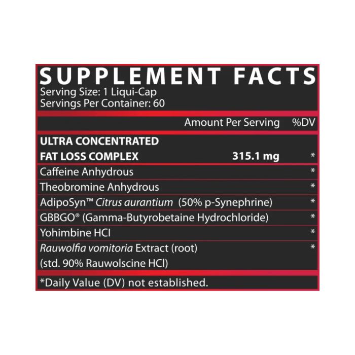 Lipo 6 Black Ultra Concentrate - 60 caps (EU version)