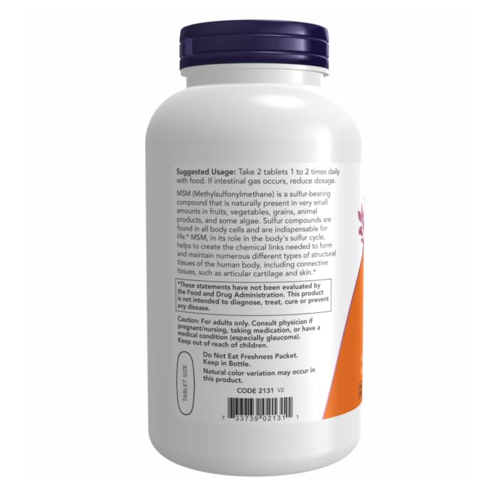 M.S.M 1500mg - 200 tabs