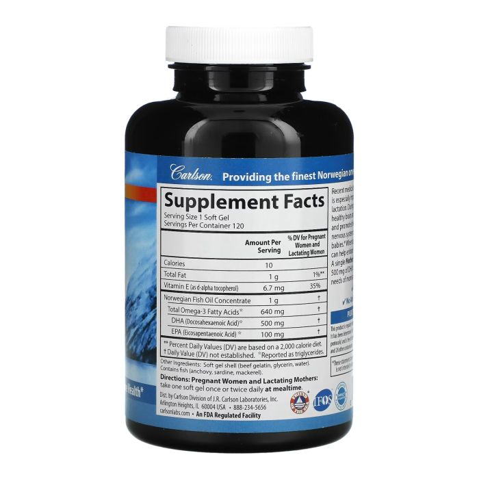 Mother's DHA 500mg - 120 softgels