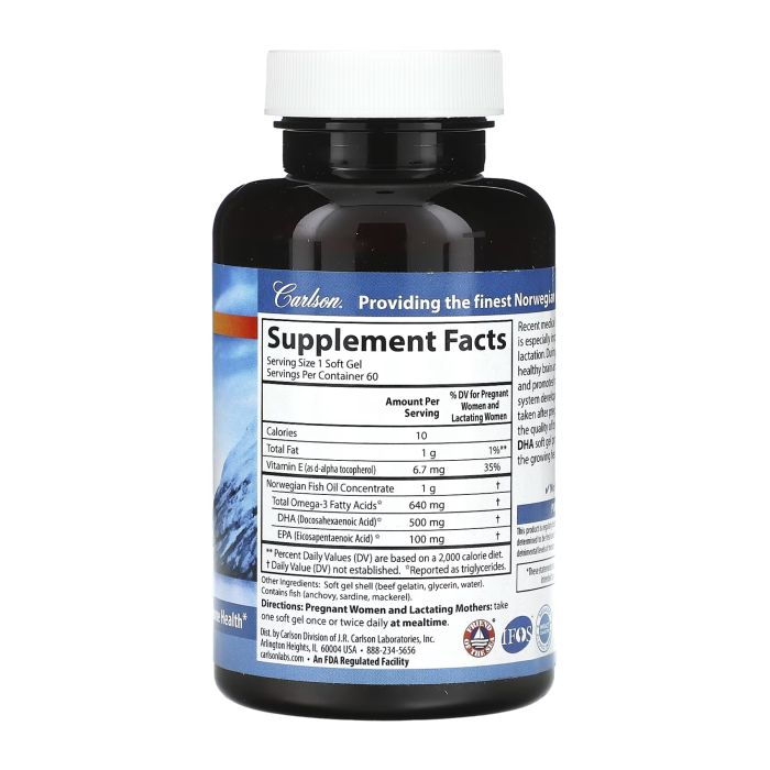Mother's DHA 500mg - 60 softgels