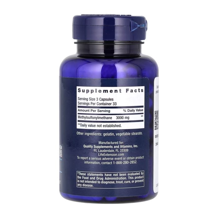 MSM 1000 mg - 100 caps