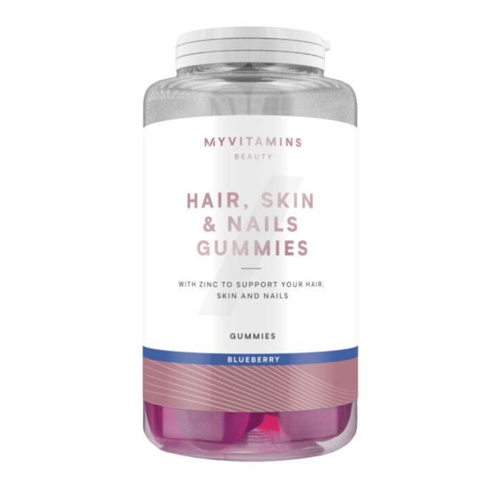Hair Skin and Nails Gummies - 60 Gummies Blueberry