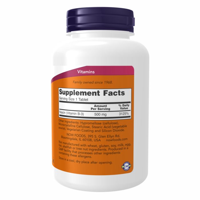 Niacin 500mg - 250 tabs