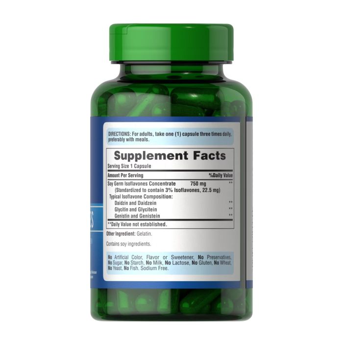 Non-GMO Isoflavones 750mg - 120 caps