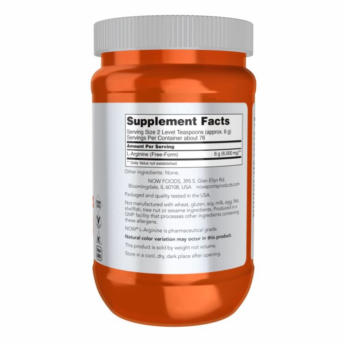 Arginine Powder Pure - 454g