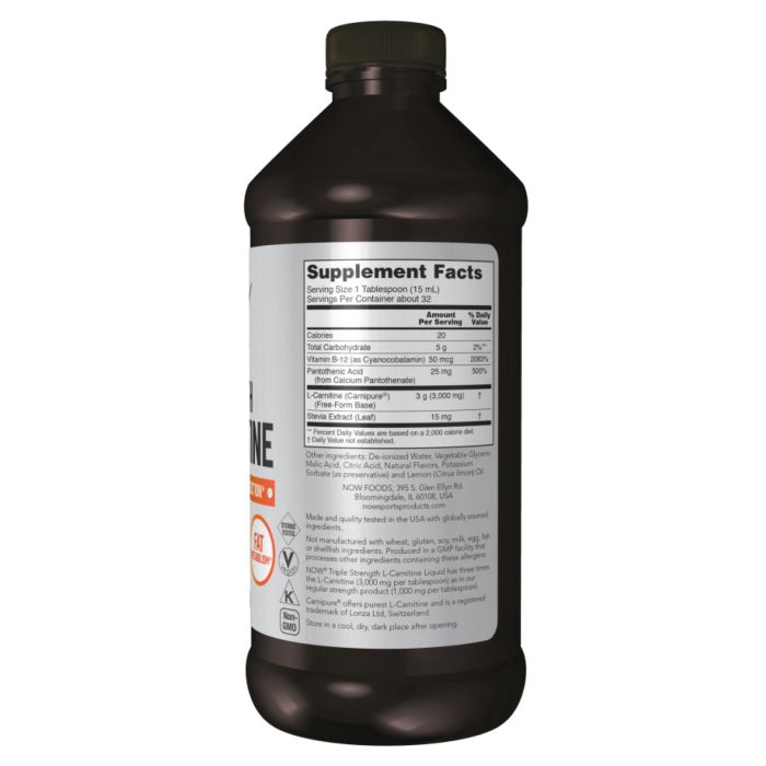 Carnitine Liquid 3000mg - 16 oz