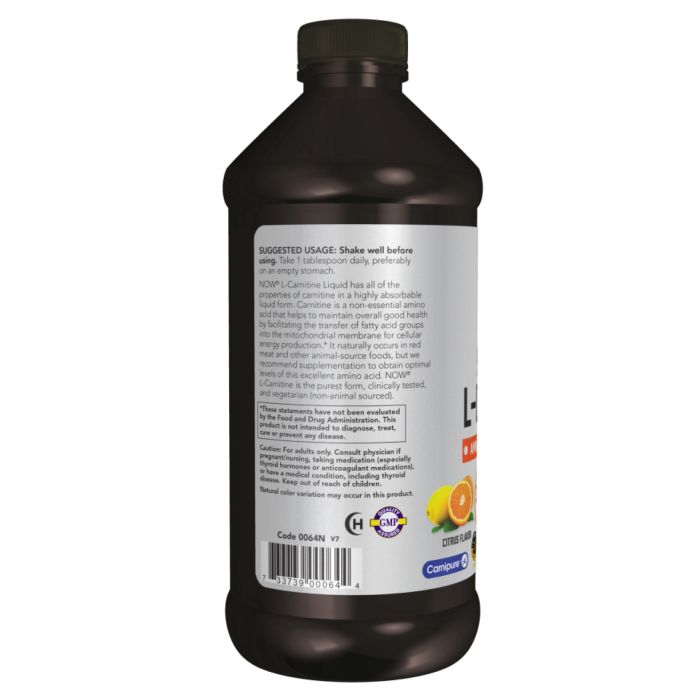 Carnitine Liquid 3000mg - 16 oz