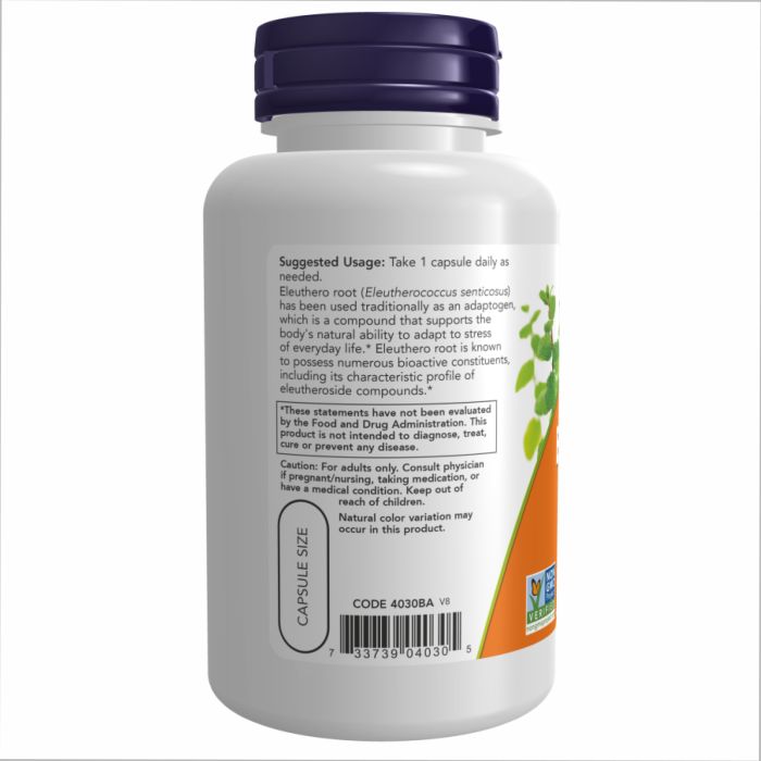 Eleuthero 500mg - 100 vcaps