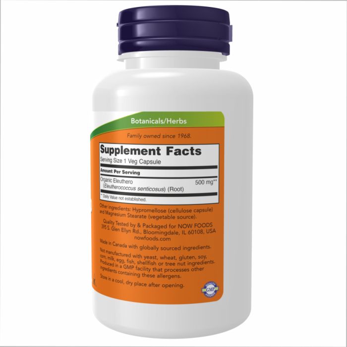 Eleuthero 500mg - 100 vcaps