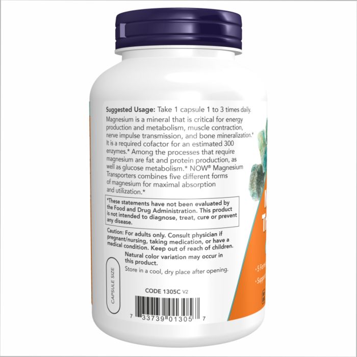 Magnesium Transporters - 180 vcaps