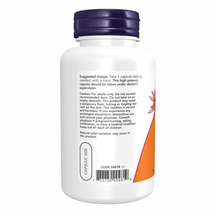 Niacin 500mg - 100 vcaps