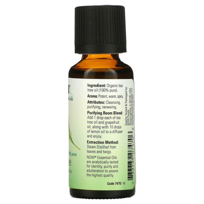 Organic Tea Tree Oil - 30ml (1 oz)