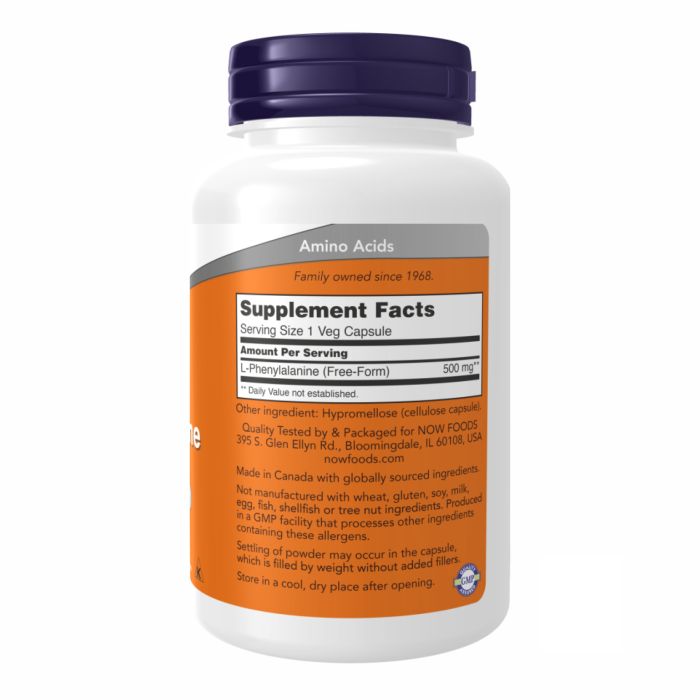 L-Phenylalanine 500mg - 120 vcaps