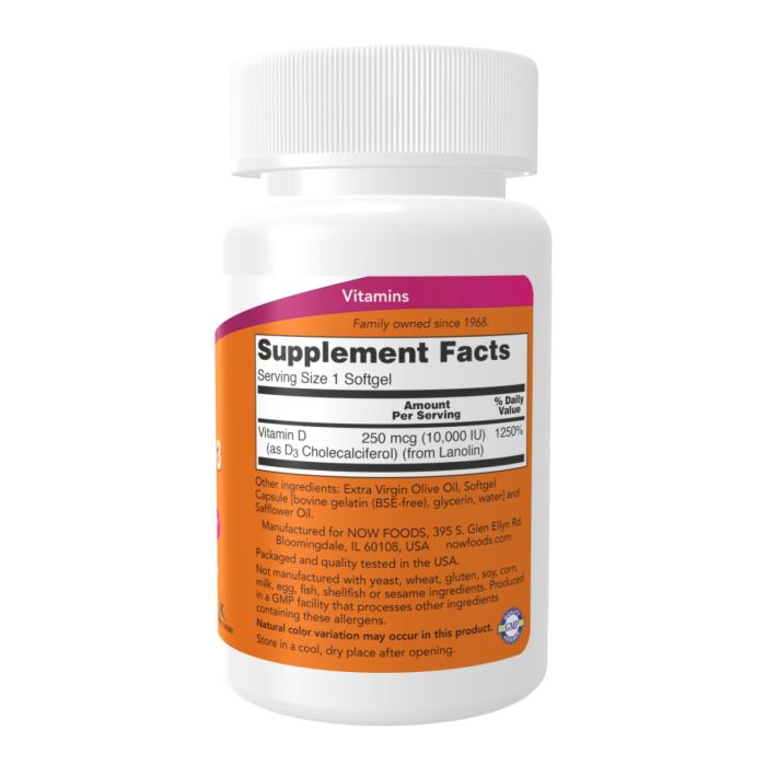 VIT D-3 10,000 IU - 240 sgels