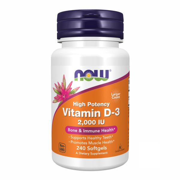 VIT D-3 2000 IU - 240 sgels
