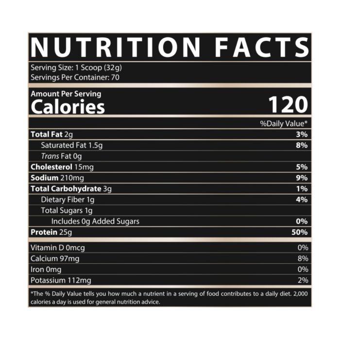 Isofit - 70srv Vanilla Bean Ice Cream