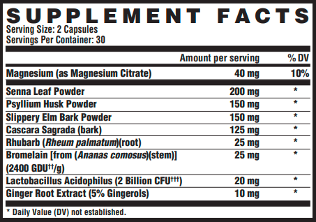 Lipo-6 Black Cleanse Detox - 60ct
