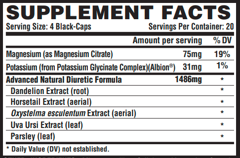 Lipo-6 Black Diuretic - 80ct