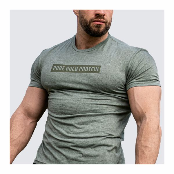 Pure Gold Protein Póló Green - XL