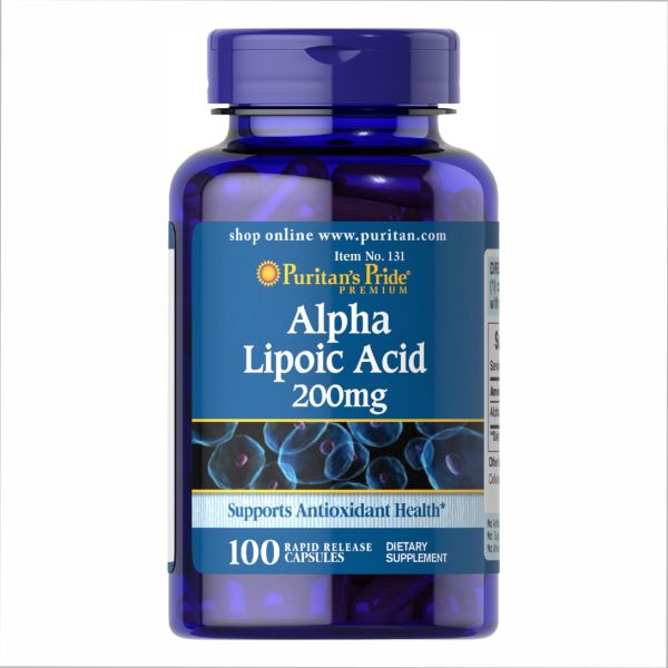 Alpha Lipoic Acid 200 mg - 100 caps