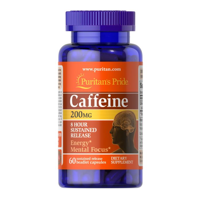 Caffeine 200mg - 60 caps
