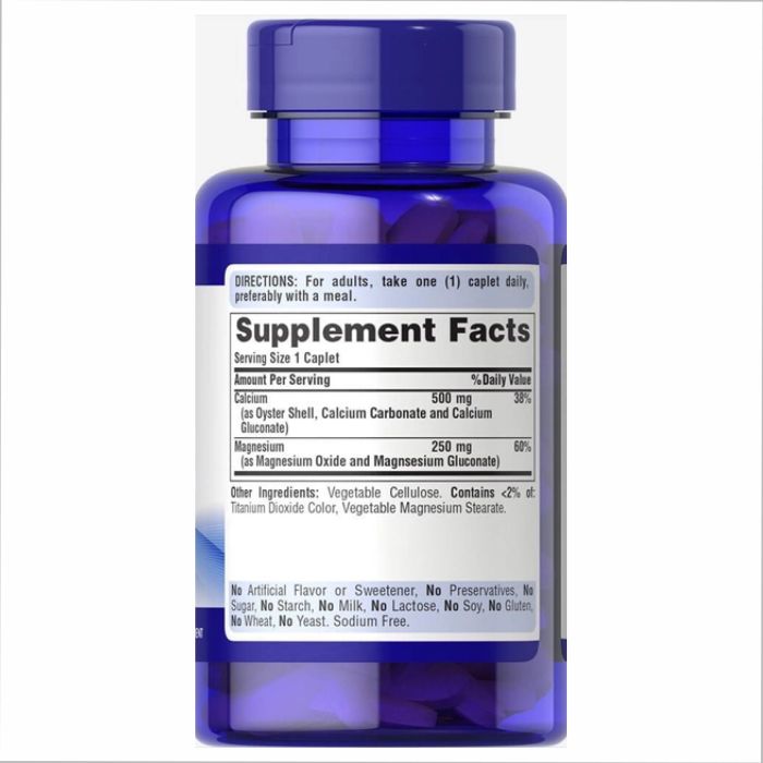 Calcium Magnesium Chelated - 100 caps