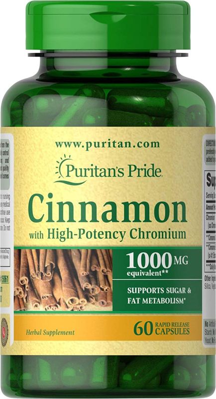 Cinnamon Complex with High Potency Chromium - 60caps